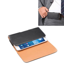 Load image into Gallery viewer, 6.3 Inch Crazy Horse Texture Vertical Flip Leather Case / Waist Bag with Back Splint for Galaxy Mega 6.3 /  Mega 2 / G750F