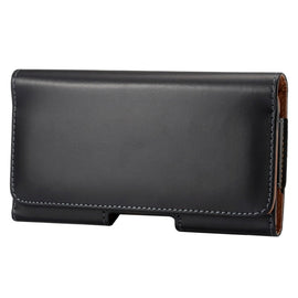 6.3 Inch Crazy Horse Texture Vertical Flip Leather Case / Waist Bag with Back Splint for Galaxy Mega 6.3 /  Mega 2 / G750F