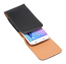 Load image into Gallery viewer, For iPhone X  &amp; Galaxy S7 &amp; S6 / G920 Crazy Horse Texture Vertical Flip Leather Case / Waist Bag with Back Splint