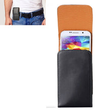 Load image into Gallery viewer, Crazy Horse Texture Vertical Flip Leather Case / Waist Bag with Back Splint and for iPhone X  &amp; Galaxy S5 / G900 &amp; S7 / G935