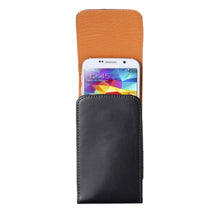 Load image into Gallery viewer, Crazy Horse Texture Vertical Flip Leather Case / Waist Bag with Back Splint and for iPhone X  &amp; Galaxy S5 / G900 &amp; S7 / G935