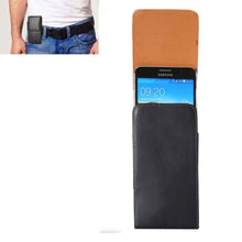 Load image into Gallery viewer, 6.3 Inch Crazy Horse Texture Vertical Flip Leather Case / Waist Bag with Back Splint for Galaxy Mega 6.3 &amp; Mega 2 / G750F