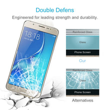 Load image into Gallery viewer, 50 PCS HAWEEL 0.26mm 9H+ Surface Hardness 2.5D Explosion-proof Tempered Glass Film for Galaxy J7 / J700