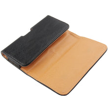 Load image into Gallery viewer, Litchi Texture Wallet Style Leather Case with Belt Clip for iPhone X  / 7 / 6, Galaxy S6 / S5 / S4 / S3 (Black)