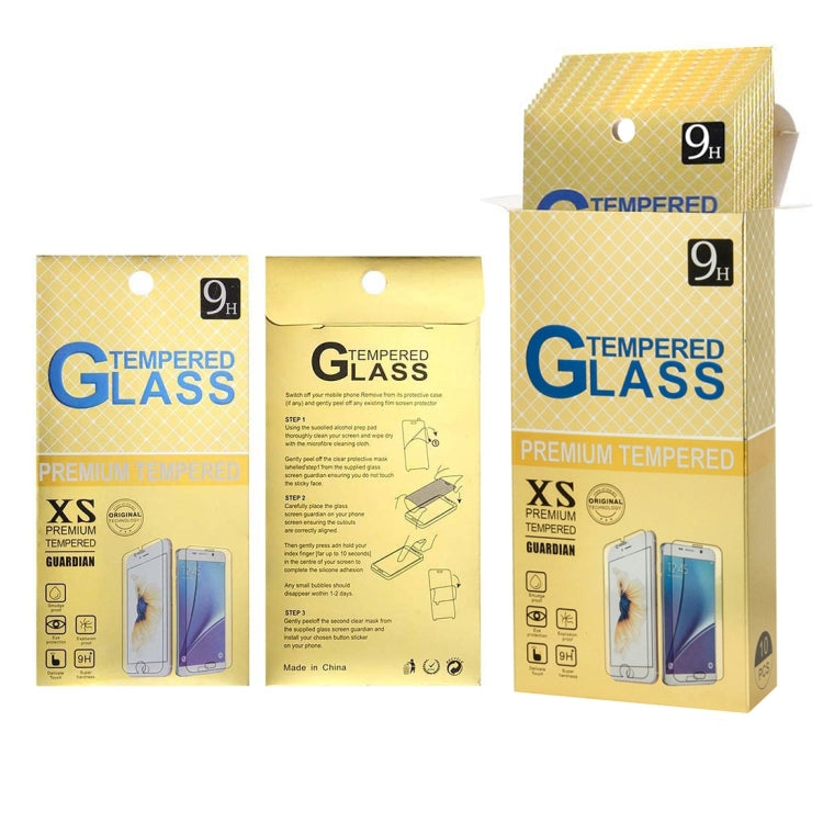 10 PCS for Galaxy A7(2016) / A710 0.26mm 9H Surface Hardness 2.5D Explosion-proof Tempered Glass Screen Film