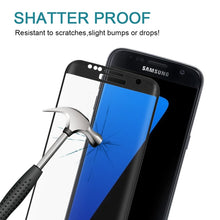 Load image into Gallery viewer, For Galaxy S7 Edge / G935 0.26mm 9H Surface Hardness 3D Explosion-proof Colorized Silk-screen Tempered Glass Full Screen Film