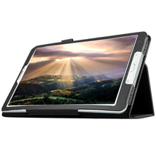 Load image into Gallery viewer, Litchi Texture Horizontal Flip Solid Color Leather Case with Holder for Galaxy Tab E 9.6 / T560 / T561