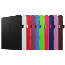 Load image into Gallery viewer, Litchi Texture Horizontal Flip Solid Color Leather Case with Holder for Galaxy Tab E 9.6 / T560 / T561