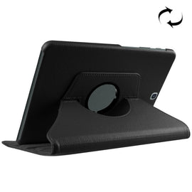 Litchi Texture Horizontal Flip Solid Color Leather Case with 360 Degrees Rotation Holder for Galaxy Tab S2 9.7 / T815