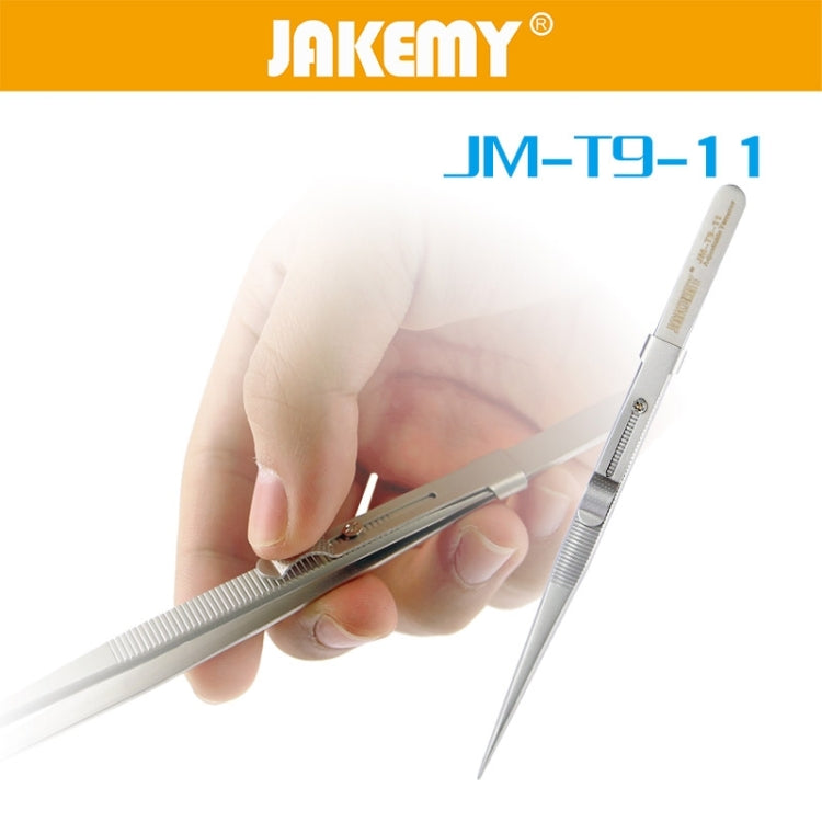 JAKEMY JM-T9-11 Adjustable Straight Tweezers