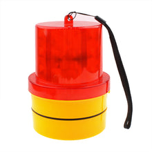 Load image into Gallery viewer, Flash Strobe Warning Light with Strong Magnetic Base , Yellow + Red
