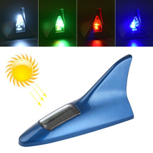 Load image into Gallery viewer, Solar Shark Fin High-positioned Alarm Light, Gray, Red, Gold, Blue