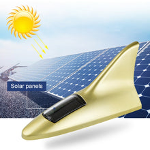 Load image into Gallery viewer, Solar Shark Fin High-positioned Alarm Light, Gray, Red, Gold, Blue