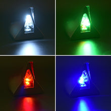 Load image into Gallery viewer, Solar Shark Fin High-positioned Alarm Light, Gray, Red, Gold, Blue