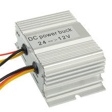 Load image into Gallery viewer, DC 24V to 12V Car Power Step-down Transformer, Rated Output Current: 10A, Rated Output Current: 10A