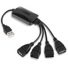 Load image into Gallery viewer, Universal 4 Ports USB 2.0 480Mbps High Speed Cable Hub for PC
