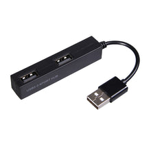 Load image into Gallery viewer, High Speed 4-Port USB 2.0 HUB, USB Splitter(Black)