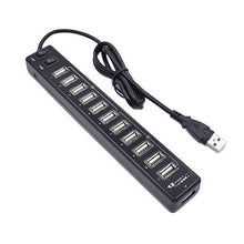 Load image into Gallery viewer, 12-Port USB 2.0 HUB，Suitable for Notebook / Netbook
