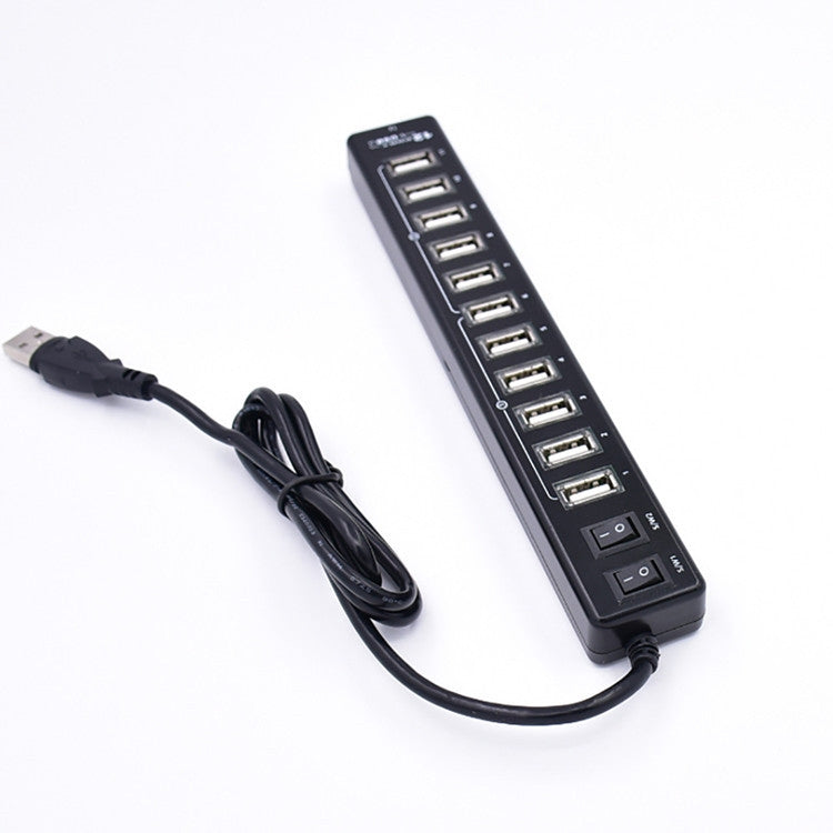 12-Port USB 2.0 HUB，Suitable for Notebook / Netbook