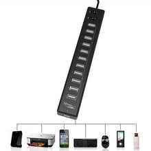 Load image into Gallery viewer, 12-Port USB 2.0 HUB，Suitable for Notebook / Netbook