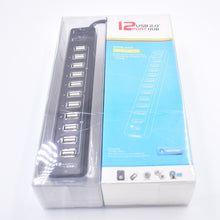 Load image into Gallery viewer, 12-Port USB 2.0 HUB，Suitable for Notebook / Netbook
