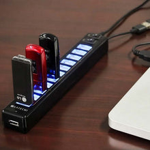 Load image into Gallery viewer, 12-Port USB 2.0 HUB，Suitable for Notebook / Netbook