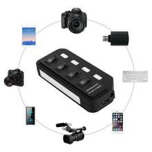 Load image into Gallery viewer, 4 Ports USB 3.0 Hub with Individual Switches for each Data Transfer Ports