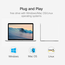 Load image into Gallery viewer, 4 Ports USB 3.0 Hub with Individual Switches for each Data Transfer Ports