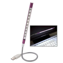 Load image into Gallery viewer, 10-LED Portable Ultra Bright USB LED Light
