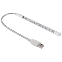 Load image into Gallery viewer, 10-LED Portable Ultra Bright USB LED Light
