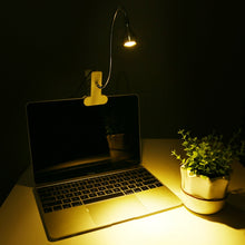 Load image into Gallery viewer, 3W 360 Degree Rotation USB Metal Flexible Neck LED Light with Switch &amp; Clip (Warm White Light Silver), S-UL-3119, S-UL-3119A, S-UL-3119B, S-UL-3119S