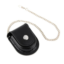 Load image into Gallery viewer, Retro Pocket Watch Holster / Leather Pouch / Belt Bag with Chain, Retro Pocket