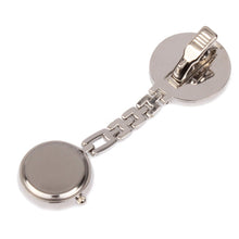 Load image into Gallery viewer, Smile Style Portable Alloy Nurse Round Quartz Wristwatch Watch with Pin, Smile Style (White)