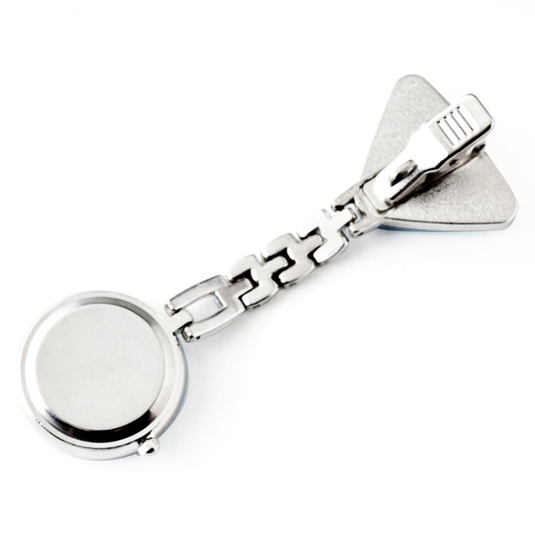 Portable Alloy Nurse Round Quartz Wristwatch Watch with Pin