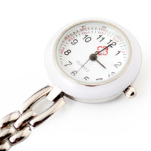 Load image into Gallery viewer, Portable Alloy Nurse Round Quartz Wristwatch Watch with Pin