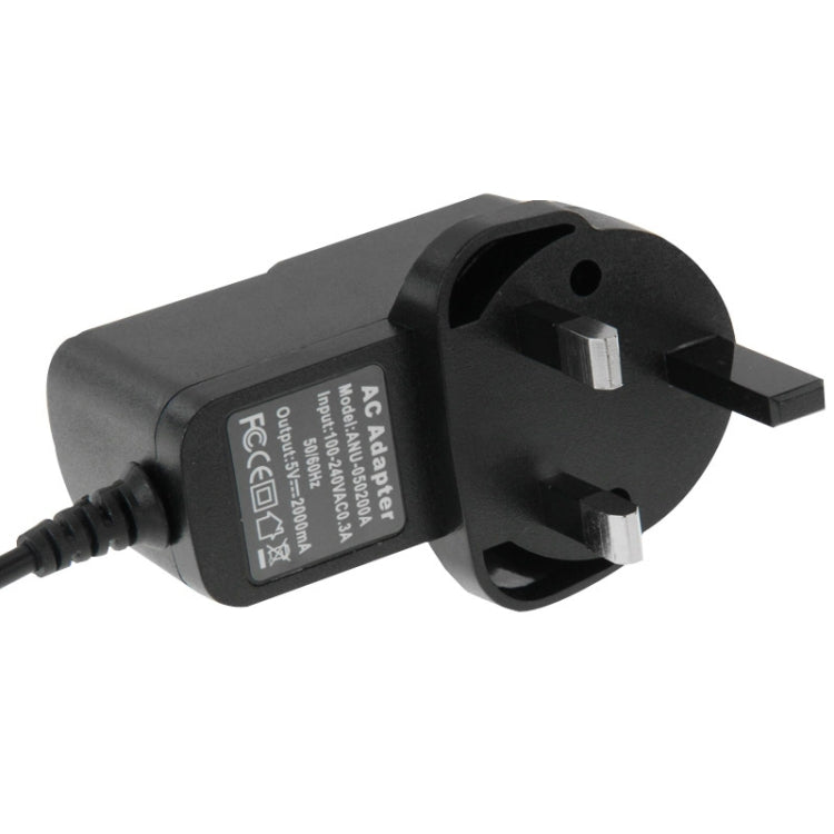 Micro USB Charger for Tablet PC / Mobile Phone, Output:5V / 2A ,UK Plug