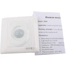 Load image into Gallery viewer, R285 Two-Wire System Wall Human Motion Sensor Switch (AC110V / 220V)