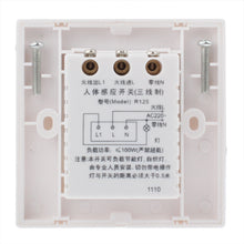 Load image into Gallery viewer, R125 Three-Wire System Wall Human Motion Sensor Switch (AC110V / 220V)