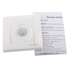 Load image into Gallery viewer, R125 Three-Wire System Wall Human Motion Sensor Switch (AC110V / 220V)