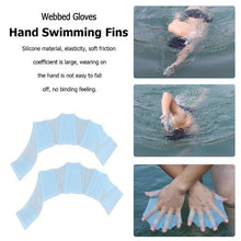 Load image into Gallery viewer, Finger Flexible Silicone Swimming Gloves (Large Size)