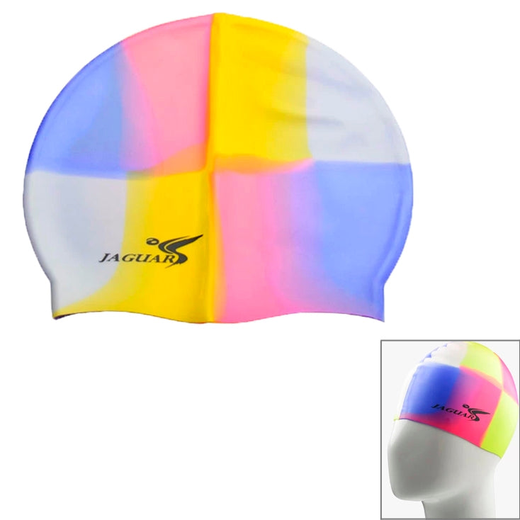 Swimming Cap, Excellent Waterproof Swimming Hat, Elastic Silicone Hot Spring Cap