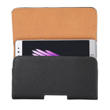 Load image into Gallery viewer, 5.7 inch Litchi Texture Vertical Flip Thwartwise Leather Case / Waist Bag for Galaxy S8+ / S9+ / Note 8, iPhone 8 Plus / 7 Plus(Black)
