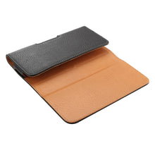 Load image into Gallery viewer, 5.7 inch Litchi Texture Vertical Flip Thwartwise Leather Case / Waist Bag for Galaxy S8+ / S9+ / Note 8, iPhone 8 Plus / 7 Plus(Black)