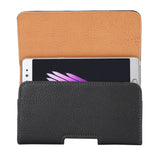 5.7 inch Litchi Texture Vertical Flip Thwartwise Leather Case / Waist Bag for Galaxy S8+ / S9+ / Note 8, iPhone 8 Plus / 7 Plus(Black)