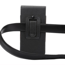 Load image into Gallery viewer, Litchi Texture Vertical Flip Upright Leather Case / Waist Bag for Galaxy S9+ / S8+ / Note 8 &amp; Note 5, Huawei Mate 8,etc(Black)