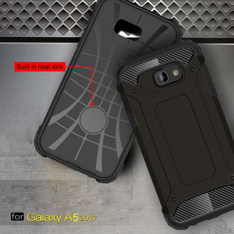 For Galaxy A5 (2017) / A520 Tough Armor TPU + PC Phone Case