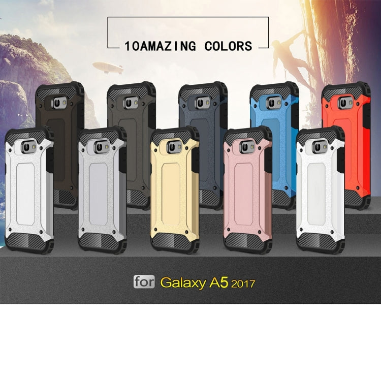 For Galaxy A5 (2017) / A520 Tough Armor TPU + PC Phone Case