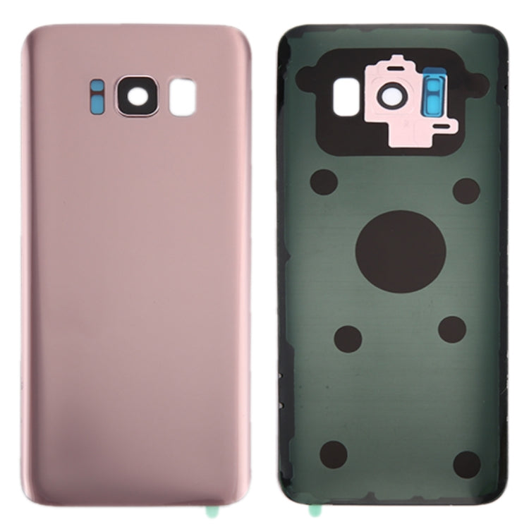 For Galaxy S8+ / G955 Battery Back Cover with Camera Lens Cover & Adhesive