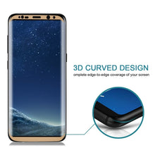 Load image into Gallery viewer, For Galaxy S8 / G950 0.3mm 9H Surface Hardness 3D Curved Silk-screen Full Screen Tempered Glass Screen Protector
