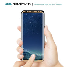 Load image into Gallery viewer, For Galaxy S8 / G950 0.3mm 9H Surface Hardness 3D Curved Silk-screen Full Screen Tempered Glass Screen Protector